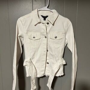 Rock & Republic White Denim Jacket
